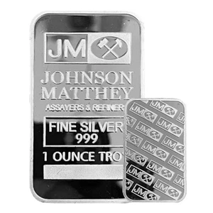 1 Oz Silberbarren - JM zum Sammeln geeignet - Bild 1 von 7
