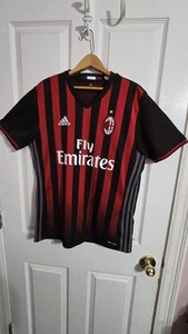 Adidas 2016 2017 AC Milan Serie A Maglia Calcio Home Maglia Calcio Taglia Media - Foto 1 di 15