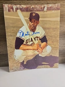 Monte Irvin HOF New York Yankees 8x10 Baseball Photo AUTO COA - Picture 1 of 3