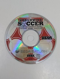 Worldwide Soccer Victory Goal Edition (Sega Saturn, 1996) - Disc Only