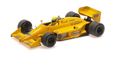 Minichamps 1:18 LOTUS HONDA 99T AYRTON SENNA 1ST WIN MONACO 1987 DIRTY VERSION - Image 1 of 4