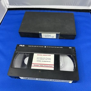 Savage Abduction VHS 1973 Vintage 70s Horror - Paragon Video - Imagen 1 de 4