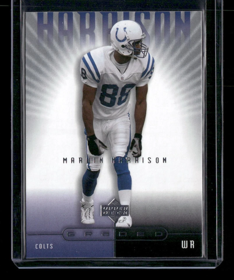 2002 UD Graded #39 Marvin Harrison - 14766 - Image 1 of 2