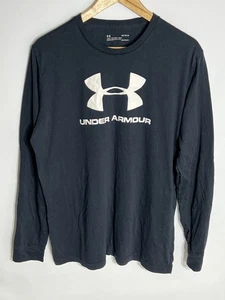 Under Armour Sweatshirt Sportstyle logo Loose Fit | Men's | Black/White | Large - Picture 1 of 8