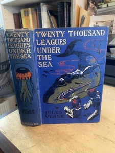 Jules Verne: Twenty Thousand Leagues Under the Sea 1900 Poor Sci-Fi HB - Picture 1 of 1