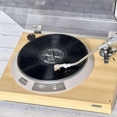 DENON DP-790 Direct Drive Player Record Player Turntable Vintage Check the image - Image 1 of 4
