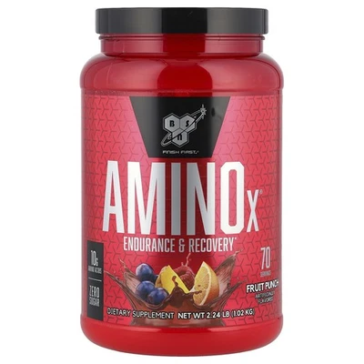 AminoX®, Endurance & Recovery, Fruit Punch, 2.24 lb (1.02 kg) - Image 1 of 2