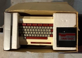 Nintendo Famicom Family Basic HVC-007 Boxed Complete Set Official JAPAN Tested