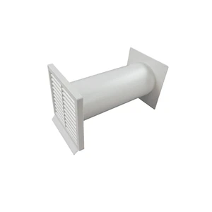 Caja de pared 1232001 redonda 125 Soft válvula de retención conexión plana blanca - Imagen 1 de 3