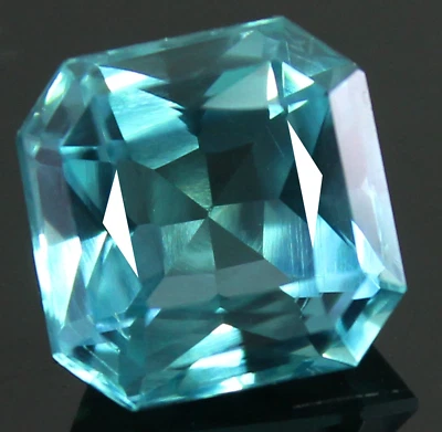 Natürlich Neon Grün Kupfer Lager Paraiba Zertifiziert Turmalin 8x8 MM Edelstein - Bild 1 von 3