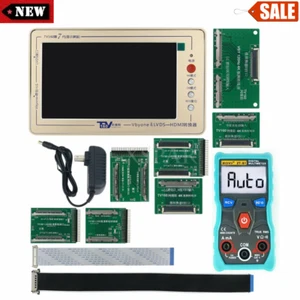 Probador de placa base TV160 7Th TV LCD Vbyone y multímetro LVDS a HDMI + ZT-C1 - Imagen 1 de 11