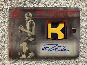 2017 Majestic DAVID WEBB Rookie RC AUTOGRAPHED Red Foil Patch #/10 Giants Cal