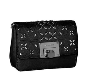 Michael Kors Damen Tina kleine Clutch Umhängetasche Leder Handtasche (35S8ST4C5T) - Bild 1 von 2