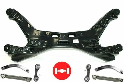 Eje trasero original eje trasero Opel Vectra C reacondicionado juego de brazo de suspensión - Imagen 1 de 4