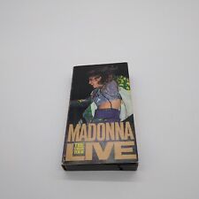 Madonna Live The Virgin Tour VHS 80er Jahre Pop Konzert Warner Musikvideo