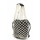 Handbag Net Bag Bucket Drawstringblack /Z Women's DDZ58