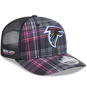 Atlanta Falcons New Era Crucial Catch NFL Sideline 9SEVENTY Trucker Snapback Hat - Picture 1 of 7