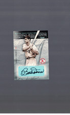 Bobby Doerr Boston Red Sox 2001 Donruss Signature Milestone Mark Autograph Card