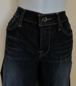 Lucky Brand Sweet N Low dunkelblaue Damenjeans niedrig 5 Taschen Gr.12/31 Knöchel gebraucht, in einwandfreiem Zustand - Bild 1 von 6