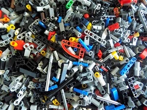 LEGO 100 Pieces Random Pick TECHNIC Small Parts Mix Only bulk lot - Picture 1 of 8