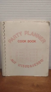 Party Planner Cookbook Auf Wiedersehen St. Francis Hospital Cincinnati Oh 1980 - Picture 1 of 5