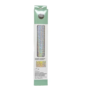 Sizzix Surfacez HOLOGRAPHIC Texture Roll 12 x 48 Die Cutting Embossing 664885 - Picture 1 of 5