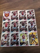 MATCH ATTAX 2022/23 WEST HAM UNITED CARDS X12