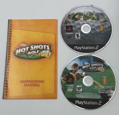 Hot Shots Golf: Fore (Sony PlayStation 2, 2004)  Manual And Game Only - Image 1 of 4