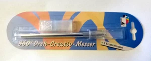 Heyda 360° Dreh-Creativ-Messer mit drei Ersatzklingen, Neu in original Verpackun - Bild 1 von 1