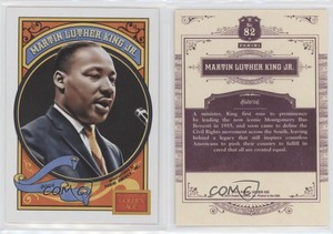 2014 Panini Golden Age White Border Martin Luther King Jr #82