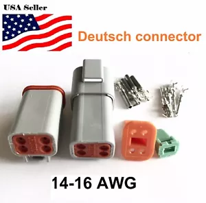 4-Pin Deutsch DT04 Engine Gearbox waterproof electrical connector - Picture 1 of 2