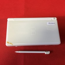 P13323 Nintendo DS Lite console Crystal White Japan DSL w/pen Express