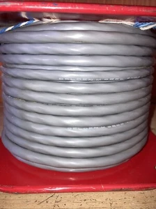 Belden 9566 6 Paar 24 Ga. Solides ungeschirmtes Audio, Steuerkabel 100 Fuß Spule - Bild 1 von 1