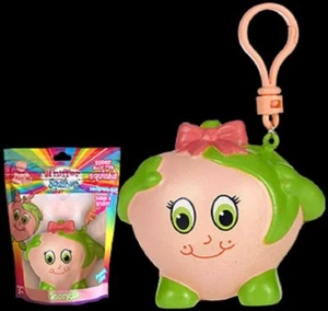 Whiffer Sniffers Squishers Georgia Peach Plüschtier Rucksack Clip Slow Rise NEU - Bild 1 von 3