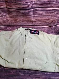 NWT Forest & Hue Green Button-up Tempra Dry Size XL - Picture 1 of 3
