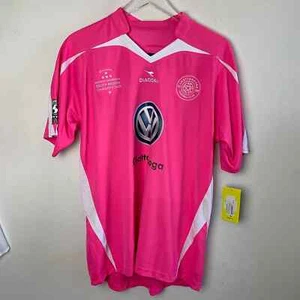 CHATTANOOGA FC seltenes Diadora rosa + weißes Torhüter NPSL US-Fußballtrikot Medium - Bild 1 von 13