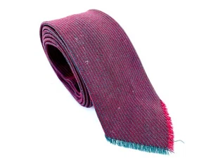 Vintage Herren 60er Jahre Wollkrawatte, alle original Herren Mod Kingfisher rote Krawatte - Bild 1 von 10