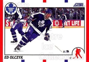 1990-91 Score USA #210 Ed Olczyk - Picture 1 of 1