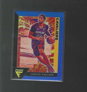 DARIUS GARLAND SP BLUE PRIZM REFRACTOR COLOR MATCH 2020-21 PANINI FLUX #B12