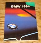Original 1994 BMW Full Line Sales Brochure 94 3 5 7 8 Series Motorcycle