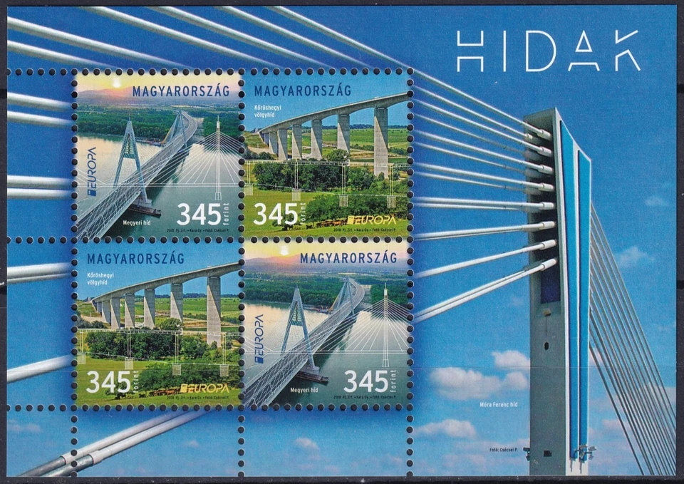 Hungary 2018 CEPT Europa MNH sheet - Image 1 of 1