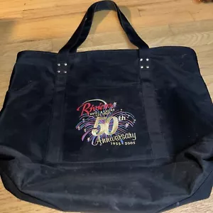 RIVIERA HOTEL & CASINO 50th ANNIVERSARY 1955 - 2005 Embroidered Hand Bag - Picture 1 of 3