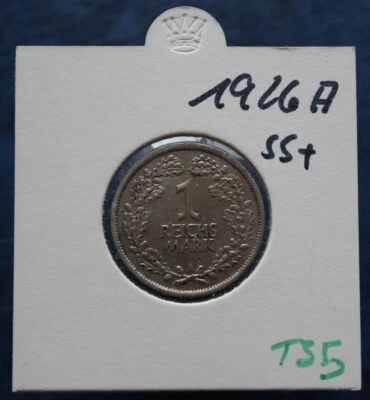1 Reichsmark 1926 A - KM #42 - Germany Weimar silver coin - #T35 - Image 1 of 4