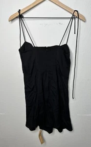 NWT Reformation Saskia Dress Black Size 6 SOLD OUT - Picture 1 of 7