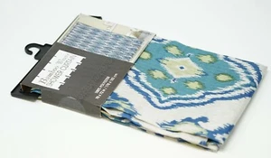 Popular Bath Bamboo Weave Beatrice 70" x 72" Shower Curtain - Blue Multicolor - Picture 1 of 2