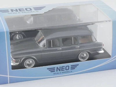 Humber Super Snipe Estate 1963 Grau Metall Neo 46330 1:43 Harz Kombi Sw Rhd - Bild 1 von 4