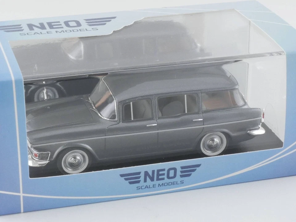 Humber Super Snipe Estate 1963 Grau Metall Neo 46330 1:43 Harz Kombi Sw Rhd - Bild 1 von 4