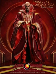 MING THE MERCILESS EMPEROR OF MONG 1:6 SCALE BIG CHIEF STUDIOS SEALED IN MAILER - Picture 1 of 8
