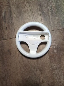 Volante da corsa Nintendo Wii bianco per Mario Kart (RVL-024) OEM 2A originale - Foto 1 di 6