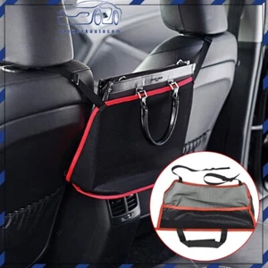For Universal Car Seat Back Organizer Bag with Large Capacity Black And Red Wire - Picture 1 of 14